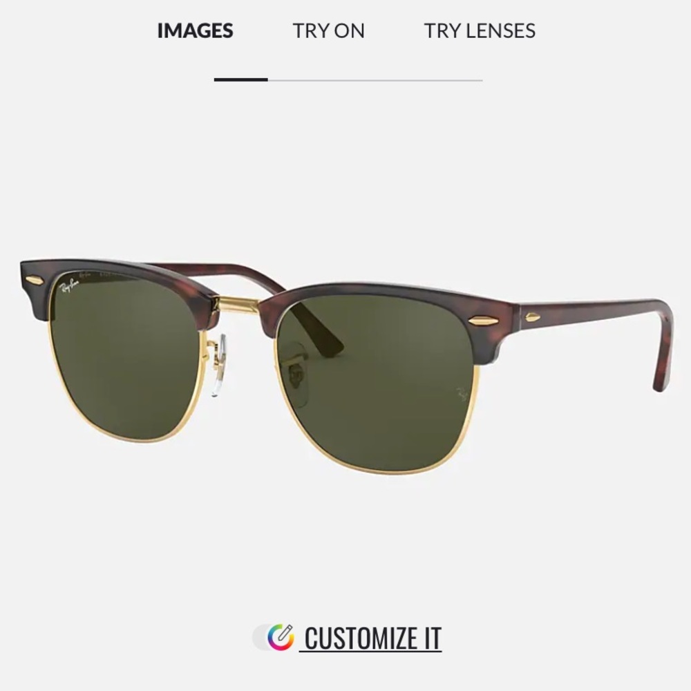 NWOT Clubmaster RayBans